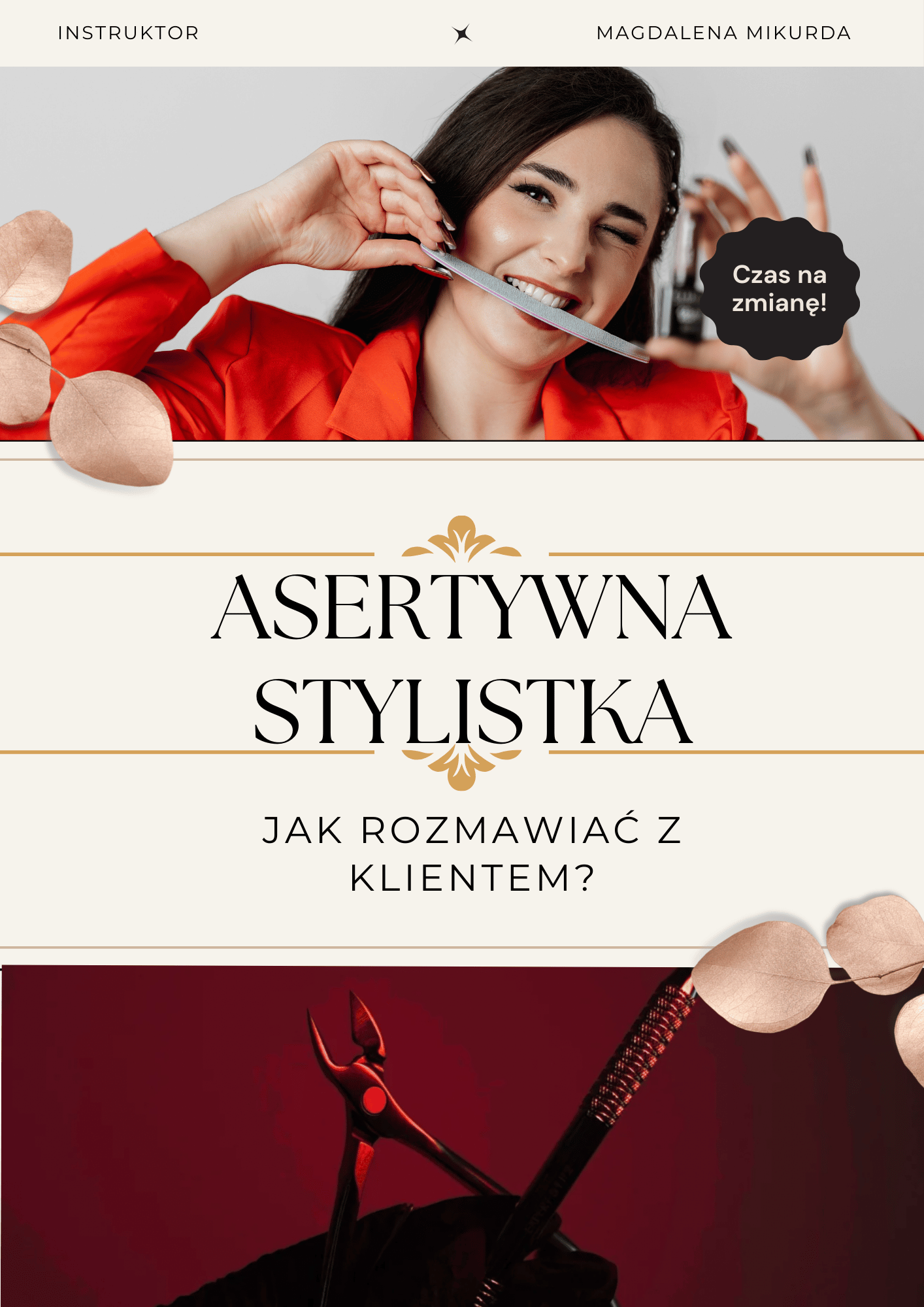 Ebook: Asertywna stylistka - jak zachować się w trudnych sytuacjach z klientami